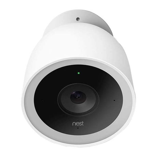 Google Nest Cam IQ Outdoor Security Camera – White | 1080p HD, Weatherproof Home Surveillance with Smart Alerts