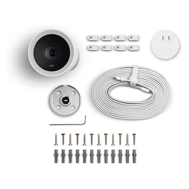 Google Nest Cam IQ Outdoor Security Camera – White | 1080p HD, Weatherproof Home Surveillance with Smart Alerts
