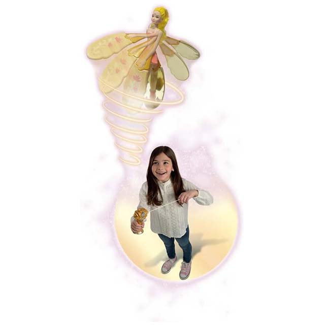 Grandi Giochi Sky Dancers Flying Ballerinas Playset – 2 Dolls, Launch Base &amp; Launcher for Interactive Dance &amp; Flight Fun