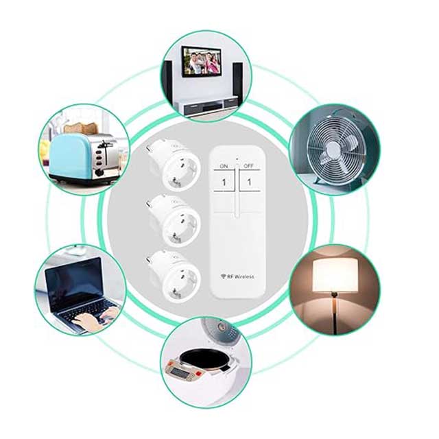 GreenSun Radio Sockets with Remote Control