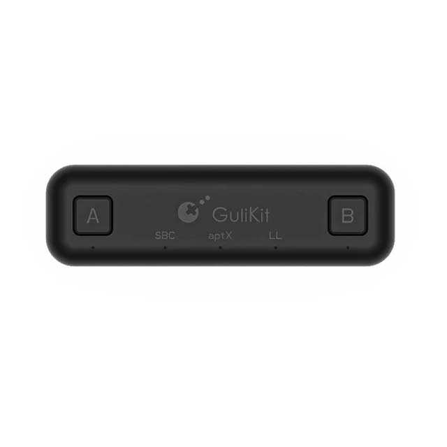 Gulikit Route Air PRO Wireless Bluetooth Audio USB Adapter with Built-In MIC for Nintendo Switch – Black