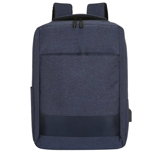 Plain Waterproof School Backpack (EGB008)