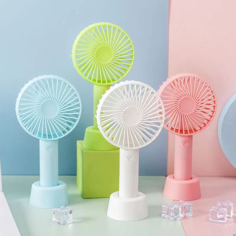 Mini Rechargeable Handheld Fan – Portable USB Desktop Cooling Fan for Kids, Office, Travel & Home Use