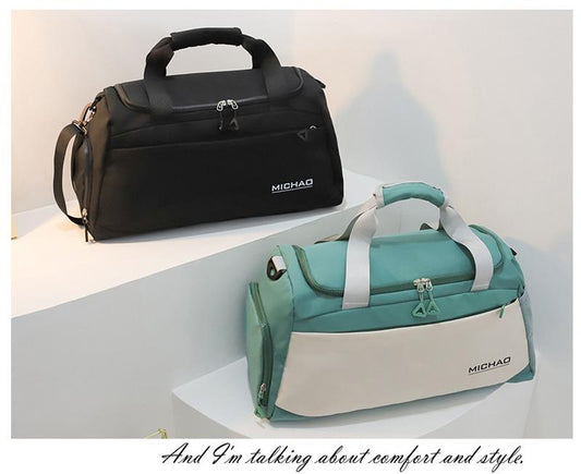 Vintage Foldable Large Duffle Colorful Bag