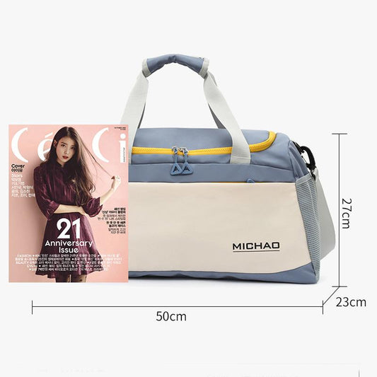 Vintage Foldable Large Duffle Colorful Bag