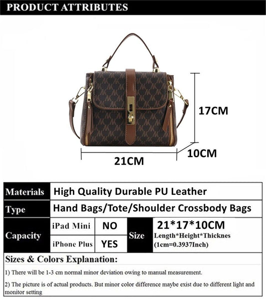 Sac à main et bandoulière en cuir PU de qualité supérieure pour femmes (EGB179)