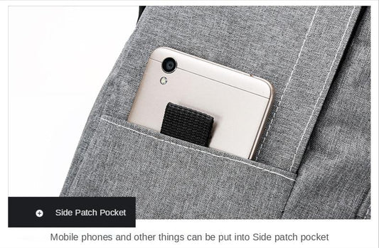 Sac à dos décontracté pour ordinateur portable avec port USB pour homme (EGB014)