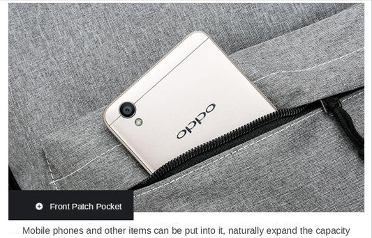 Sac à dos décontracté pour ordinateur portable avec port USB pour homme (EGB014)