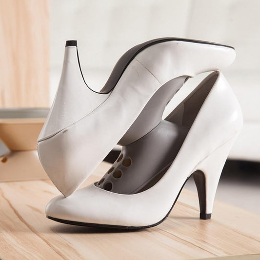 Organisateur de chaussures réglable à double couche 