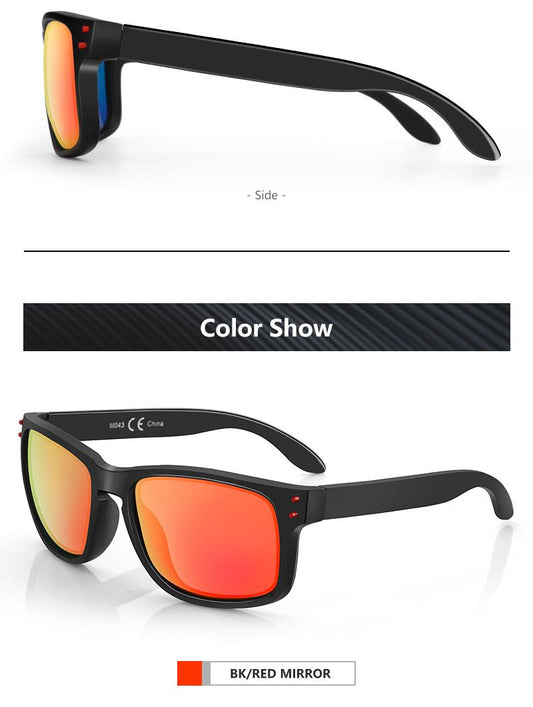 Monture de lunettes polarisées carrée classique pour hommes (620015S) 