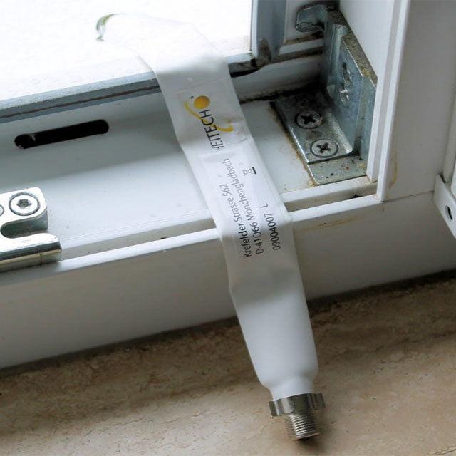 HEITECH Window Cable Grommets for Satellite Cable – No-Drill Outdoor Unit Connection Solution
