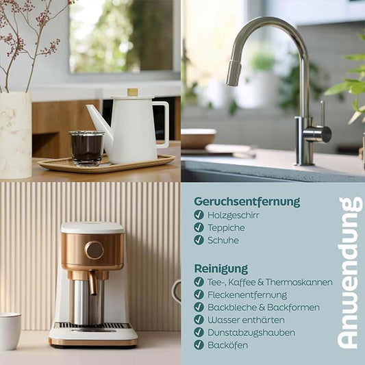 HEITMANN Active Baking Soda Cleanser – Multicolour, 350g | Deep Cleansing &amp; Exfoliating Skincare Solution