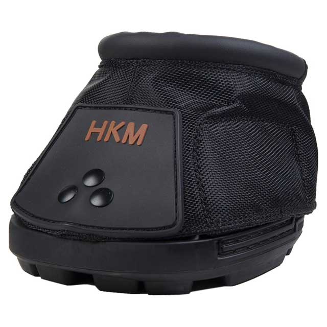 HKM Horses Black Hoof Shoes – Durable Horse Clog Shoes with Non-Slip Sole, Soft Padding &amp; Extra Shock Absorption
