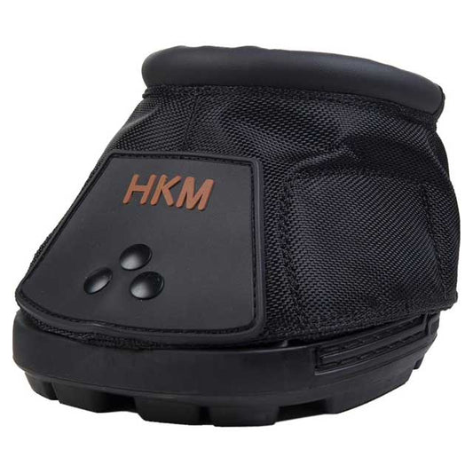 HKM Horses Black Hoof Shoes – Durable Horse Clog Shoes with Non-Slip Sole, Soft Padding &amp; Extra Shock Absorption