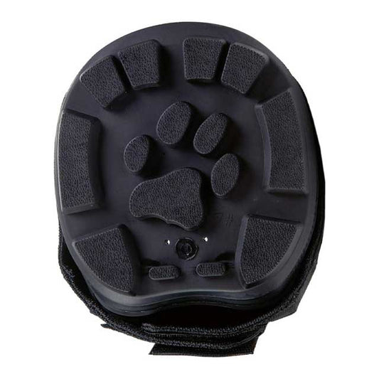 HKM Horses Black Hoof Shoes – Durable Horse Clog Shoes with Non-Slip Sole, Soft Padding &amp; Extra Shock Absorption