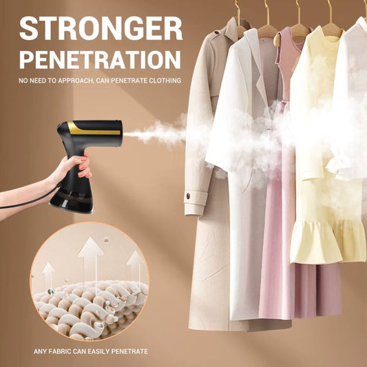 1500W Portable Handheld Steam Iron – High-Power Household Hanging Wet Ironing Machine for Professional Fabric Care
