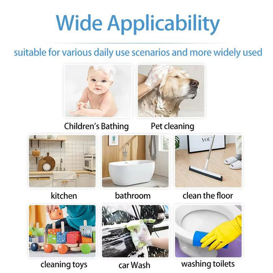 350 ml Electric Liquid Foam Dispenser Gun – Automatic Continuous Foaming Machine – Handheld Shampoo & Face Wash "Bubble God" – Versatile Bathroom Detergent Foamer