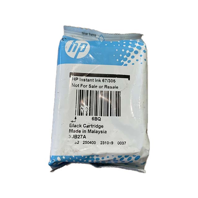 HP Instant Ink Tri-Color &amp; Black Cartridges 67/307 – Affordable, High-Yield Printing Solution