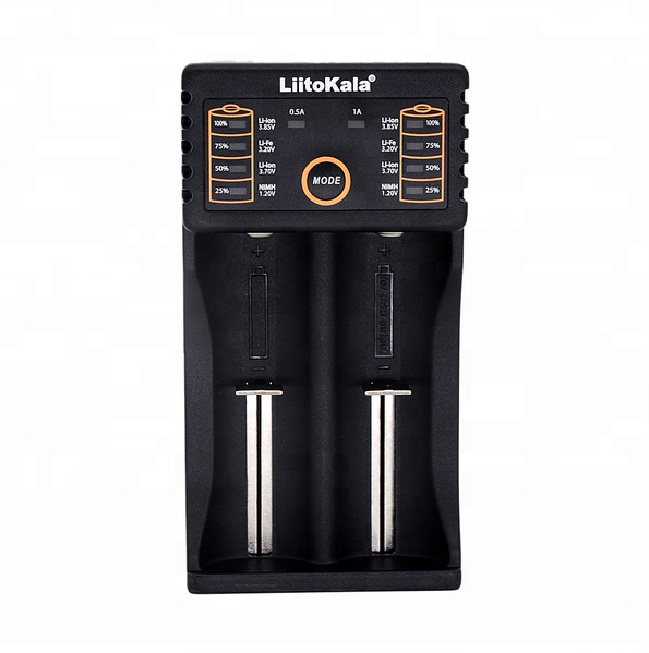LiitoKala Lii-202 شاحن بطارية عالمي ذكي