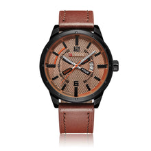 CURREN 8211 Montre Homme Quartz Bracelet en Cuir