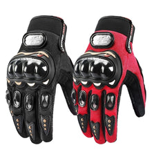 Gants de moto pour homme, tactiles, respirants, pour la course hivernale, protection pour la moto et le vélo.