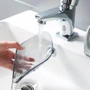 Leaf Shape Soap Holder with Drainage – Self-Draining Soap Dish for Bathroom & Kitchen Sink