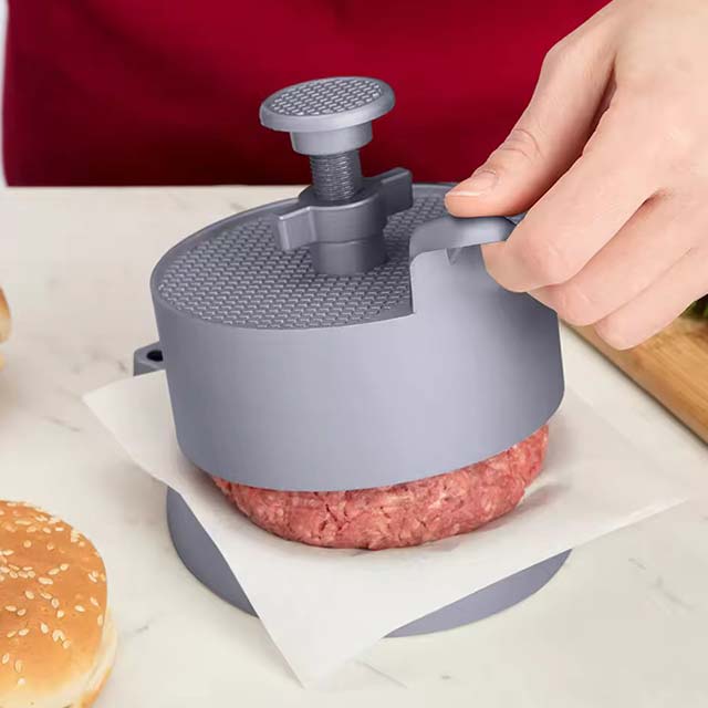 Hamburger Mold & Press - Aluminum Alloy Burger Meat Maker for Beef, BBQ, and Kitchen Accessories
