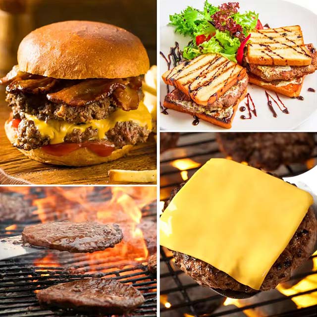 Hamburger Mold & Press - Aluminum Alloy Burger Meat Maker for Beef, BBQ, and Kitchen Accessories