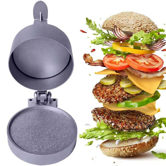 Hamburger Mold & Press - Aluminum Alloy Burger Meat Maker for Beef, BBQ, and Kitchen Accessories