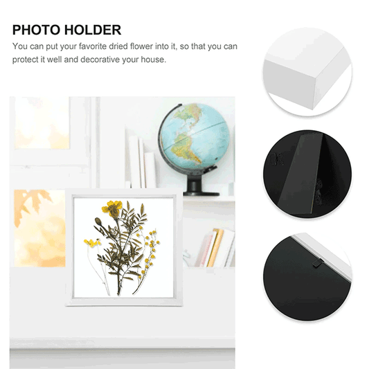 Handcrafted Wooden Hollow Decorative Photo Frame