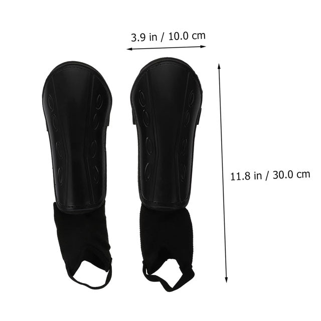 Happyyami Pair Football Shin Guards – Adult &amp; Youth Soccer Ankle, Knee, and Leg Support for Training, Protective Socks Sleeves Accessories
