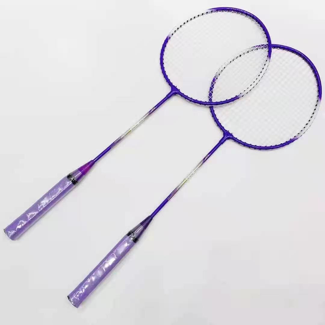 Basic Badminton Racket Set with Carry Bag – Lightweight Training Racqu ...
