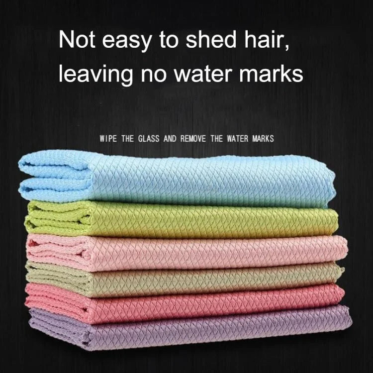 Reusable Microfiber Cleaning Cloth Set (5 PCS) – Ultra Absorbent Kitchen & Dishwasher Cleaning Towels