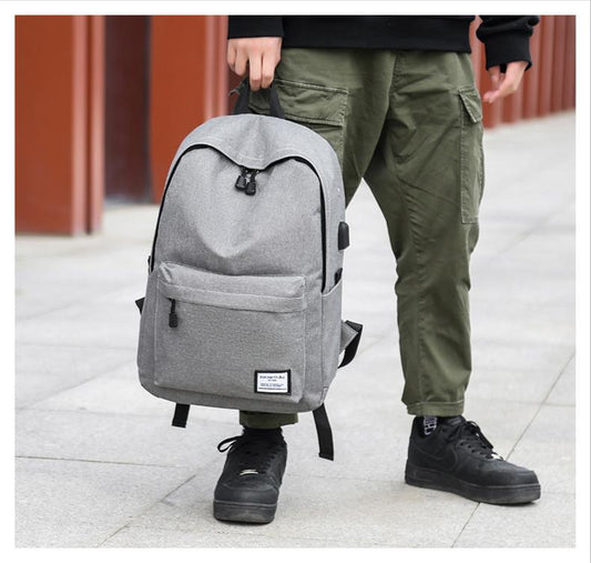 Sac à dos décontracté pour ordinateur portable avec port USB pour homme (EGB014)