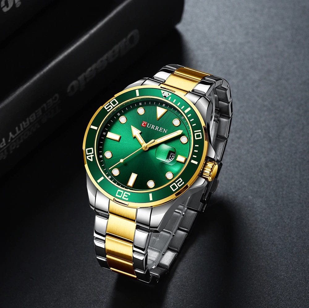 Montre CURREN pour homme en acier inoxydable étanche (CU8388)