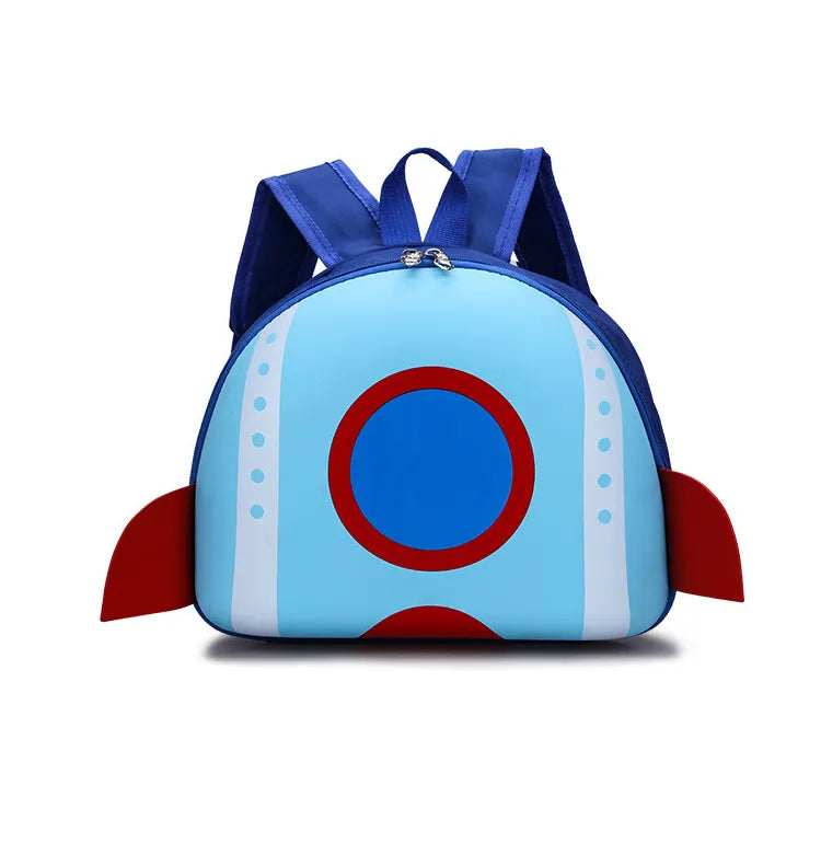 Children Kindergarten PVC Hard Shell Cartoon Backpack (EGB087)