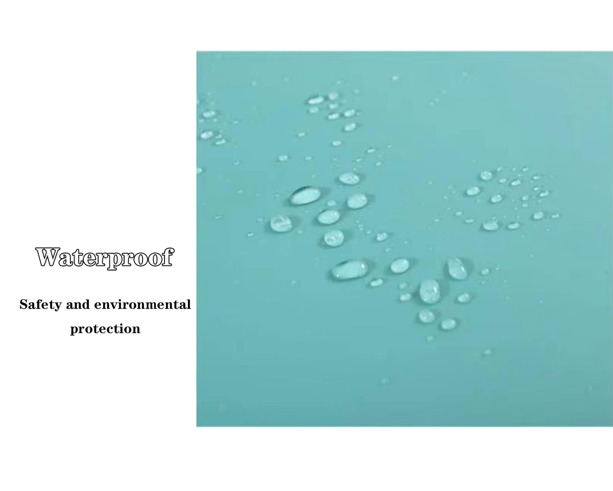 Napperon surdimensionné en silicone de qualité alimentaire – Tapis de table étanche 60x40cm / 40x30cm – Protection de comptoir de cuisine isolante et antidérapante – Lavable et réutilisable