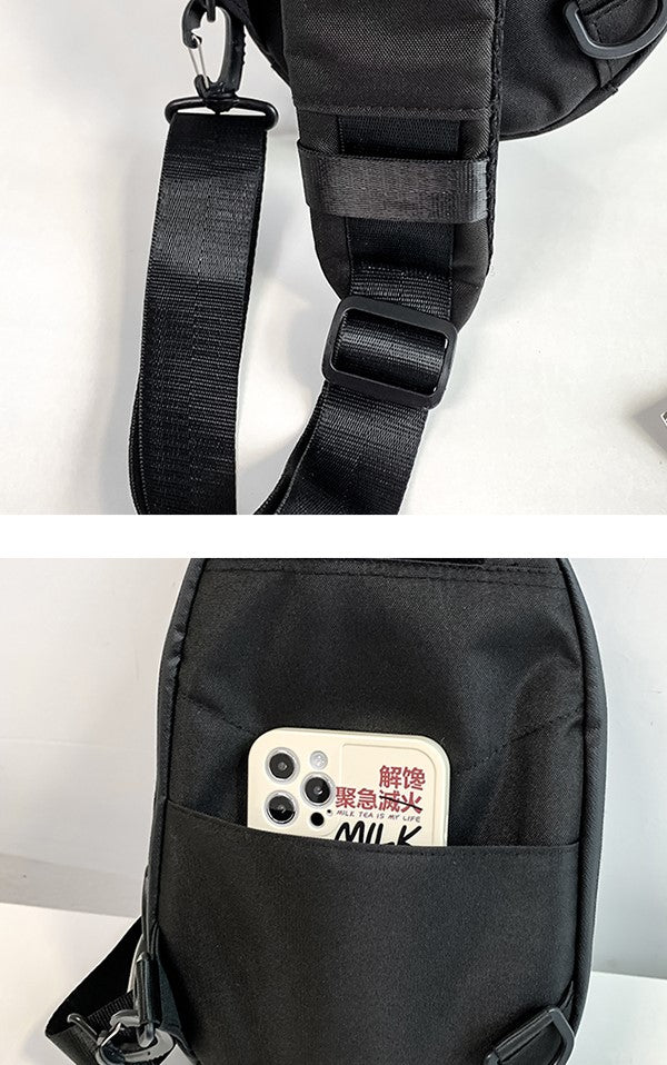 حقيبة كتف رجالية مقاومة للماء من VC Streetwear (EGB251)