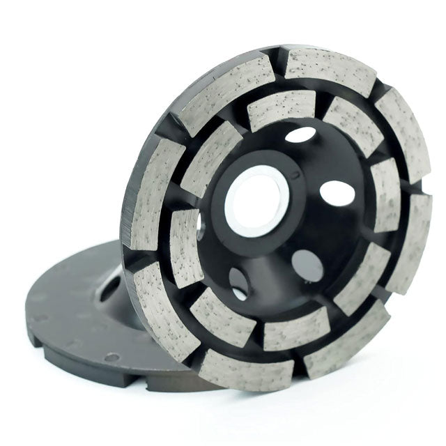Heavy Duty Diamond Cup Grinding Wheel – 12-Segment Concrete Sanding Disc for Angle Grinder, Masonry Polishing &amp; Cutting