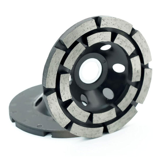 Heavy Duty Diamond Cup Grinding Wheel – 12-Segment Concrete Sanding Disc for Angle Grinder, Masonry Polishing &amp; Cutting