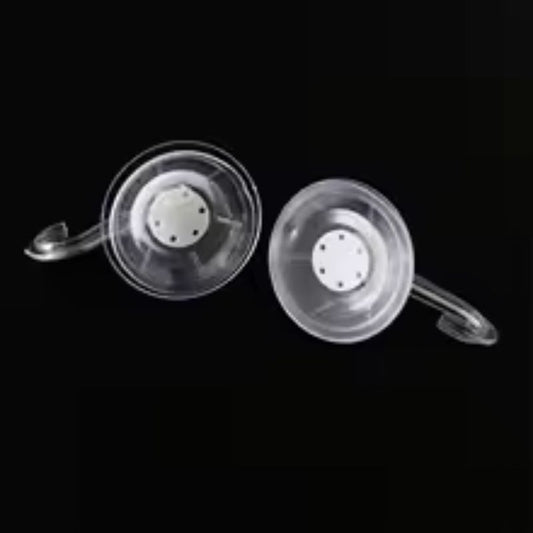 1 PIECE Heavy-Duty Transparent Suction Cup Hooks – Reusable Vacuum Suction Wall Hooks – Waterproof & No-Drill Towel Hanger for Bathroom, Kitchen, and Glass Surfaces