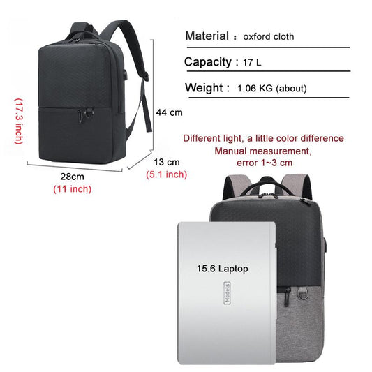 Sac à dos unisexe pour ordinateur portable 15,6 pouces (EGB002)