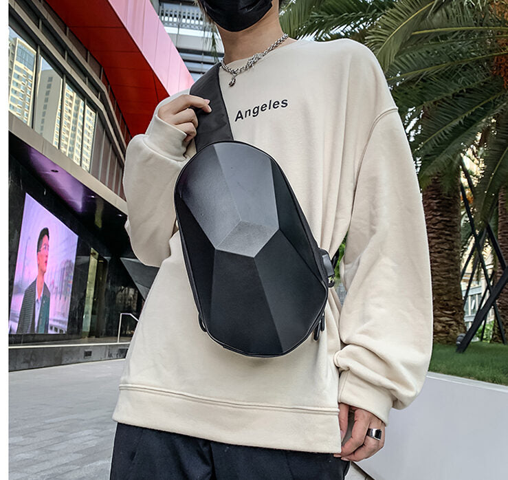حقيبة كتف رجالية مقاومة للماء من VC Streetwear (EGB251)