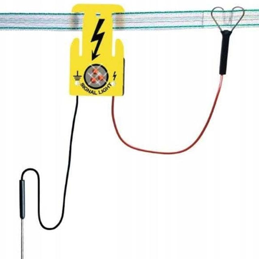 High-Performance Voltage Controller with Suspended Signal Shepherd for Electric Fence Signal Lights