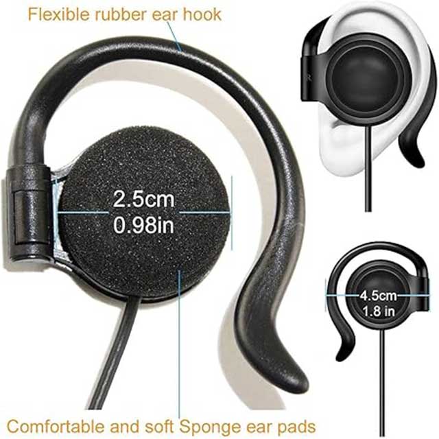 High-Quality 3.5mm Plug Headphones with Mic