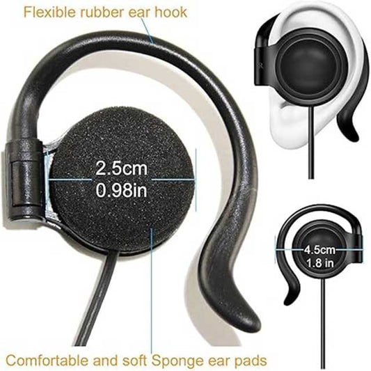 High-Quality 3.5mm Plug Headphones with Mic