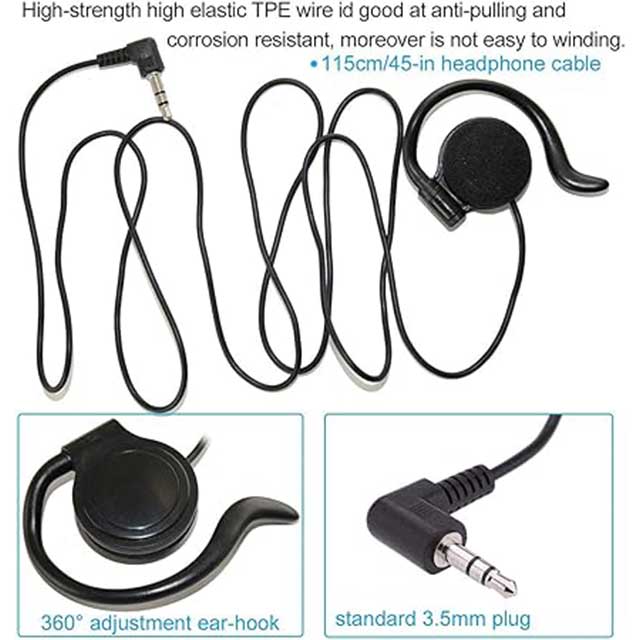 High-Quality 3.5mm Plug Headphones with Mic