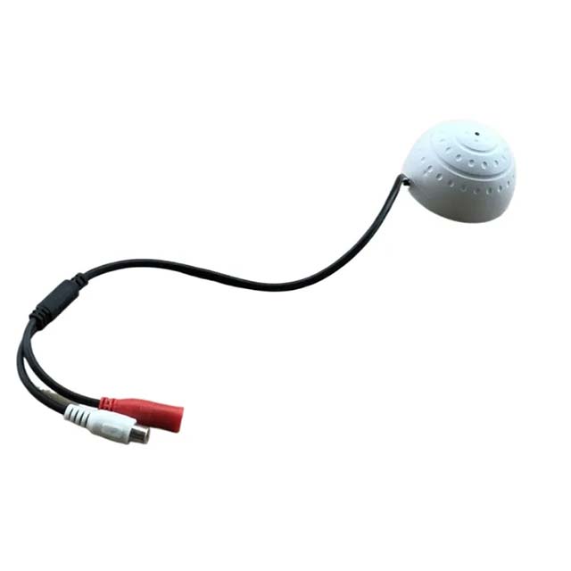 High Sensitivity Mini Audio Monitor Mic for CCTV Home Security &amp; Health Gear – External Sound Pickup for Surveillance Cameras