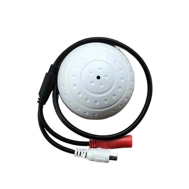 High Sensitivity Mini Audio Monitor Mic for CCTV Home Security &amp; Health Gear – External Sound Pickup for Surveillance Cameras