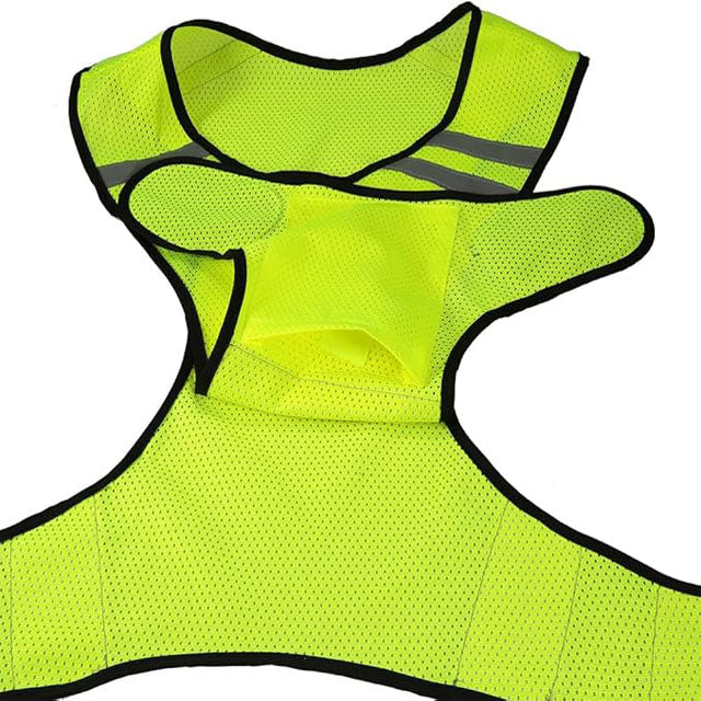High Visibility Lightweight Breathable Mesh Reflective Vest – Safety Gear for Running, Jogging, Cycling &amp; Walking